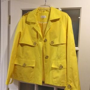 Women’s Calvin Klein Yellow blazer